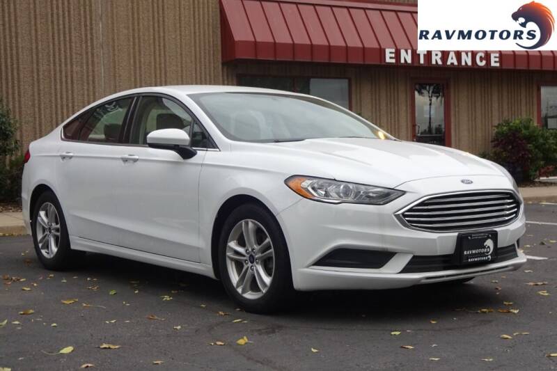 2018 Ford Fusion for sale at RAVMOTORS in Burnsville MN