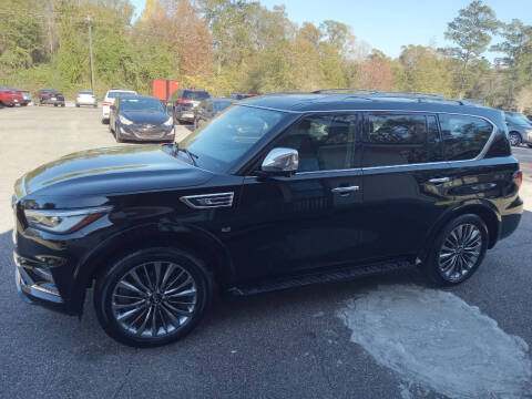 2018 Infiniti QX80 for sale at WALKER MOTORS LLC & TRAILERS in Hattiesburg MS