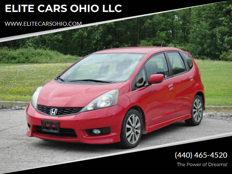 2012 Honda Fit for sale at ELITE CARS OHIO LLC in Solon OH