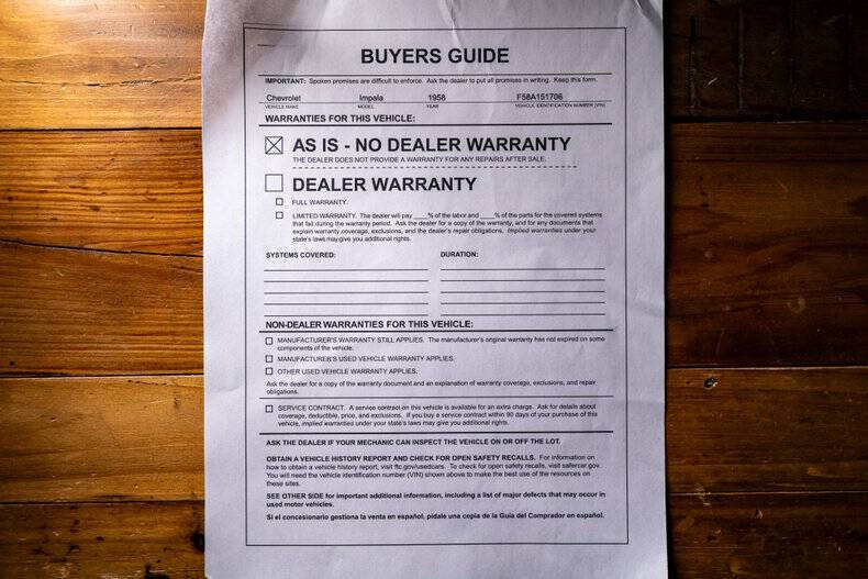 1958 Chevrolet Impala