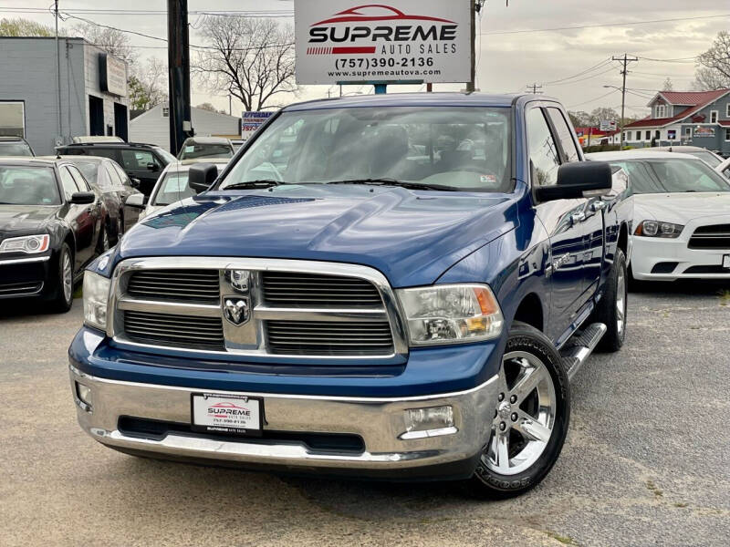 2011 RAM 1500 for sale at Supreme Auto Sales in Chesapeake VA