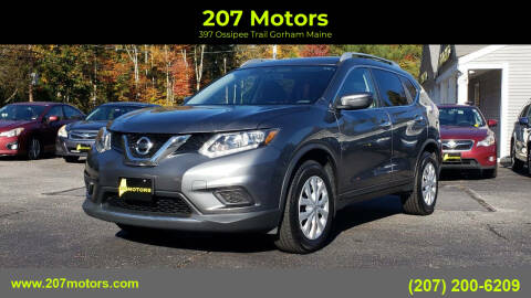 2016 Nissan Rogue for sale at 207 Motors in Gorham ME