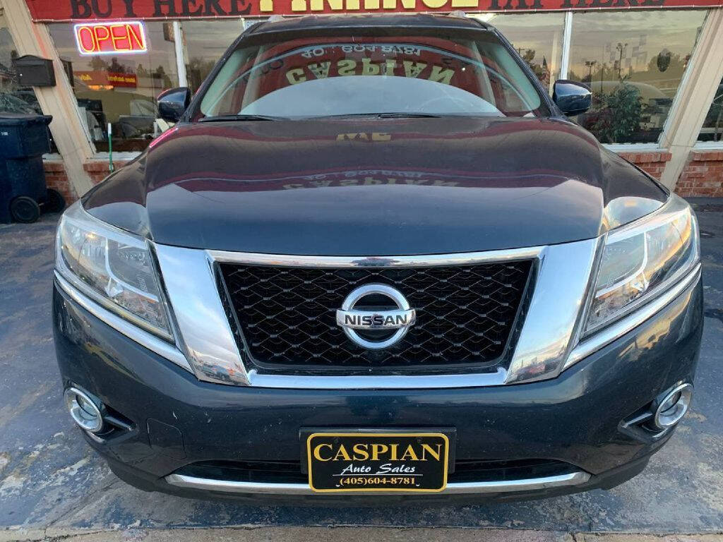 2015 Nissan Pathfinder for sale at Caspian Auto Sales in Oklahoma City, OK