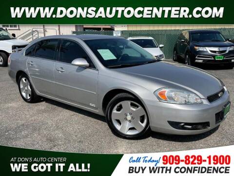 2008 Chevrolet Impala for sale at Dons Auto Center in Fontana CA