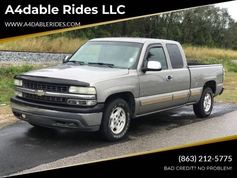 2001 Chevrolet Silverado 1500 for sale at A4dable Rides LLC in Haines City FL