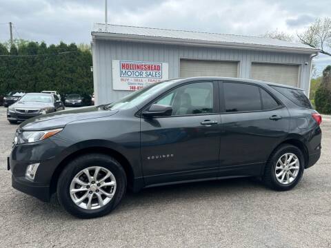 2020 Chevrolet Equinox for sale at HOLLINGSHEAD MOTOR SALES in Cambridge OH