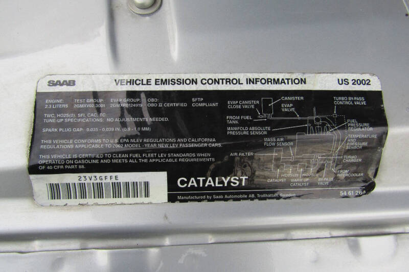 2002 Saab 9-5 Aero