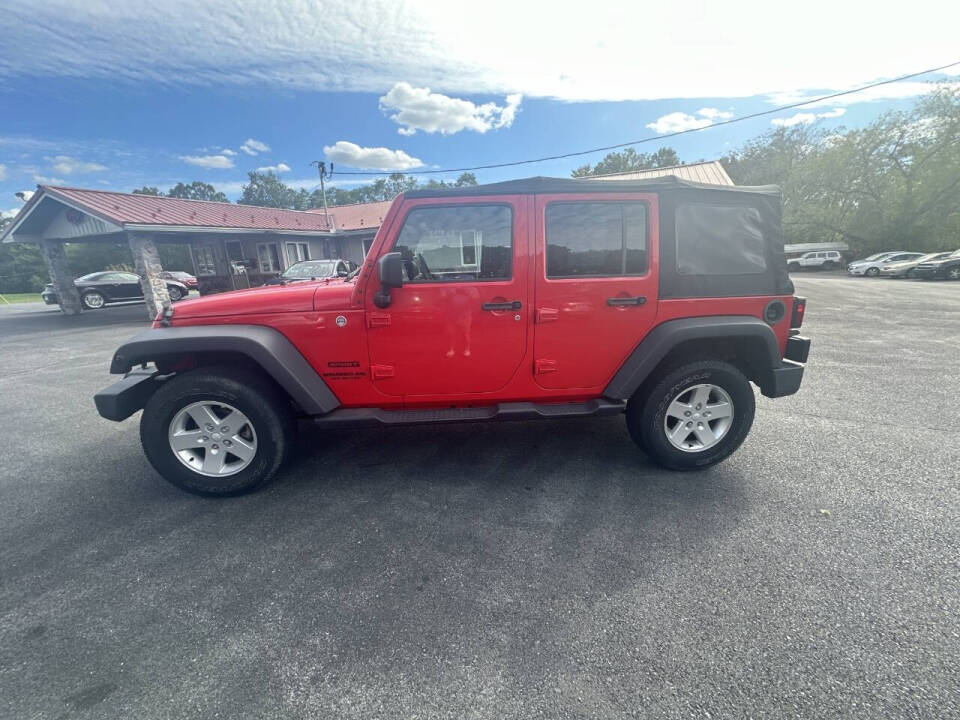 2015 Jeep Wrangler Unlimited for sale at Chambersburg Affordable Auto in Chambersburg, PA