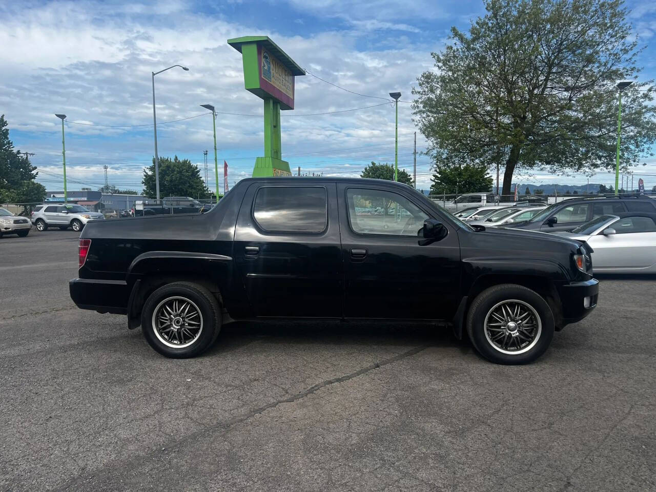 Black 2011 Honda Ridgeline RTS 4x4 RTS 4dr Crew Cab 2