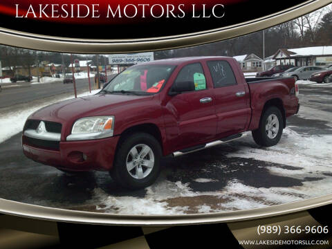 2006 Mitsubishi Raider for sale at LAKESIDE MOTORS LLC in Houghton Lake MI