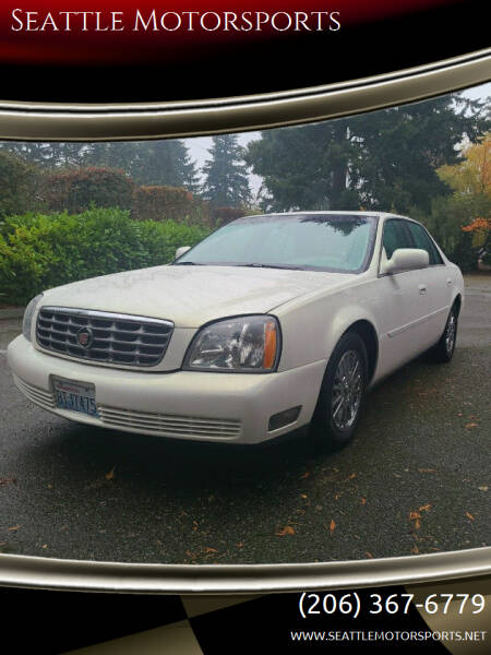 2004 Cadillac DeVille for sale at Seattle Motorsports in Shoreline WA
