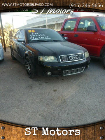 2005 Audi S4 for sale at ST Motors in El Paso TX