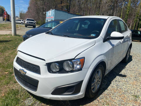 2012 Chevrolet Sonic for sale at Triple B Auto Sales in Siler City NC