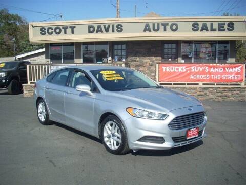 2014 Ford Fusion for sale at Scott Davis Auto Sales in Turlock CA