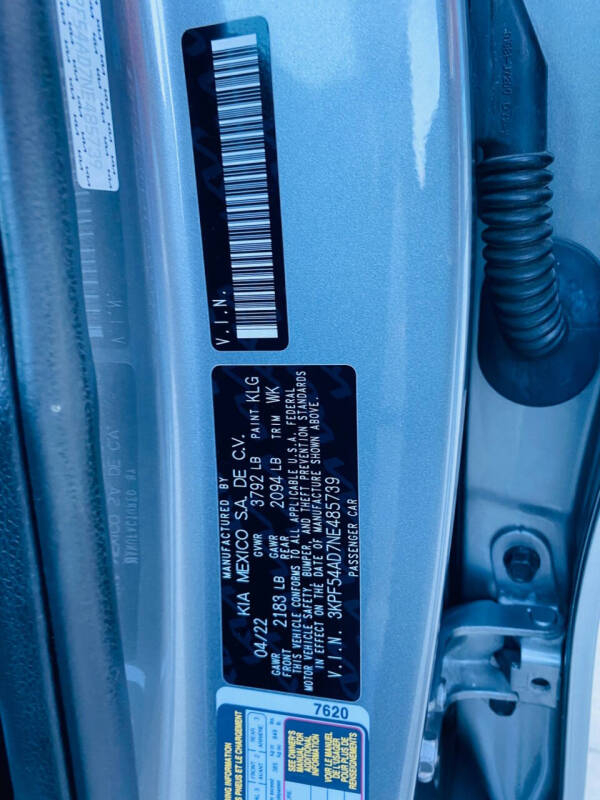 2022 Kia Forte GT Line