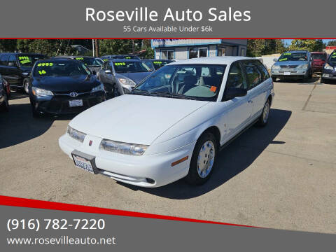 1997 Saturn S-Series for sale at Roseville Auto Sales in Roseville CA