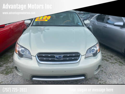 2005 Subaru Outback for sale at Advantage Motors Inc in Newport News VA