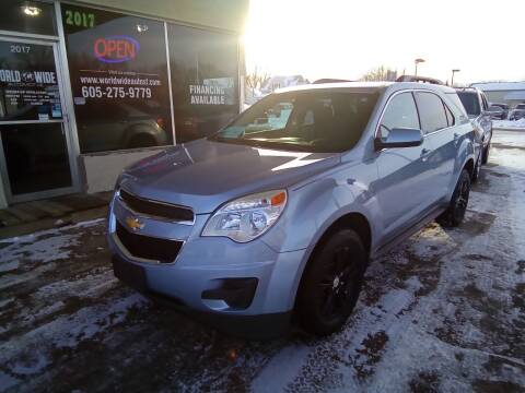 2014 Chevrolet Equinox for sale at World Wide Automotive in Sioux Falls SD