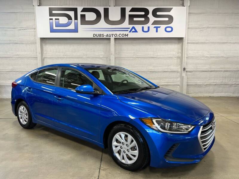 2018 Hyundai Elantra for sale at DUBS AUTO LLC in Clearfield UT