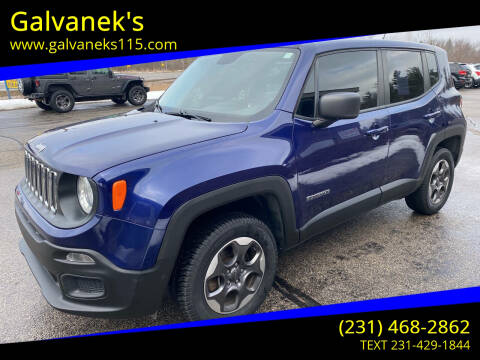 2016 Jeep Renegade for sale at Galvanek's in Cadillac MI