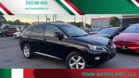 2013 Lexus RX 350 for sale at TOWN AUTOPLANET LLC in Portsmouth VA