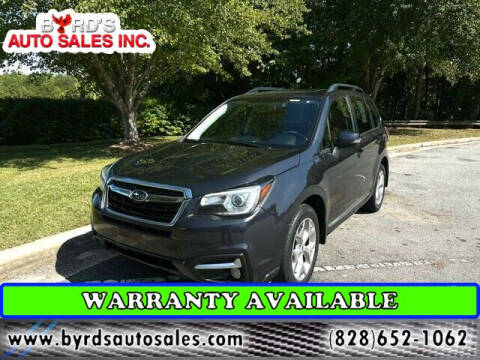 2018 Subaru Forester for sale at Byrds Auto Sales in Marion NC