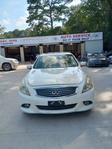 2012 Infiniti G37 Sedan for sale at Jump and Drive LLC in Humble TX