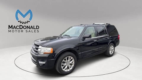 2017 Ford Expedition for sale at MacDonald Motor Sales in High Point NC