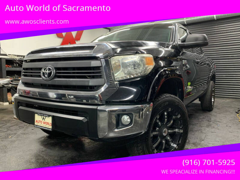 2014 Toyota Tundra for sale at Auto World of Sacramento in Sacramento CA