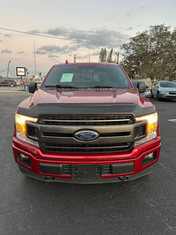 2018 Ford F-150 for sale at Fast Financial Auto Mall in Lakeland, FL