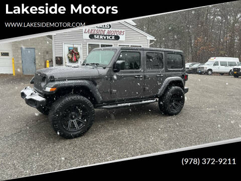 2019 Jeep Wrangler Unlimited for sale at Lakeside Motors in Haverhill MA