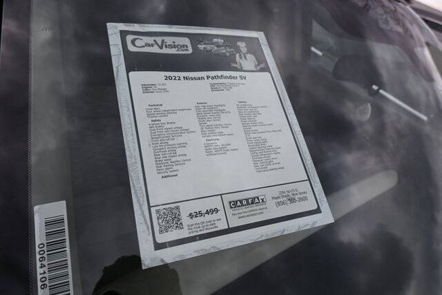2022 Nissan Pathfinder SV