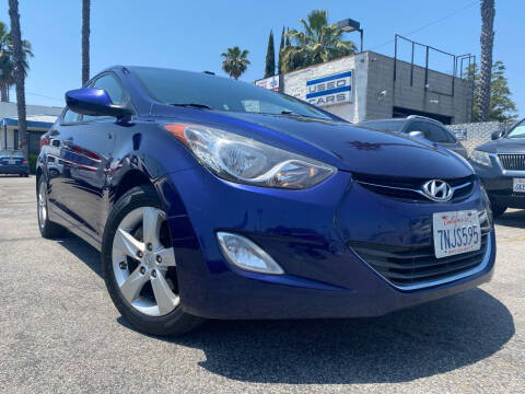 2012 Hyundai Elantra for sale at ARNO Cars Inc in North Hills CA