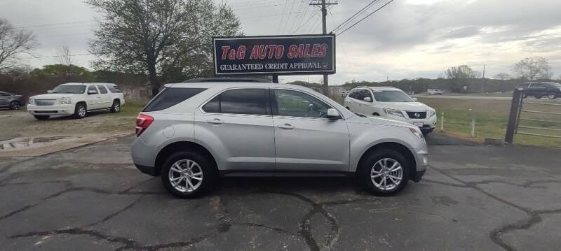 2017 Chevrolet Equinox for sale at T & G Auto Sales in Florence AL