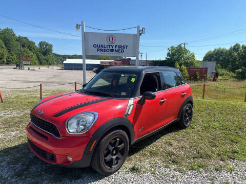 2012 MINI Cooper Countryman for sale at Quality First PreOwned in Saint Albans WV