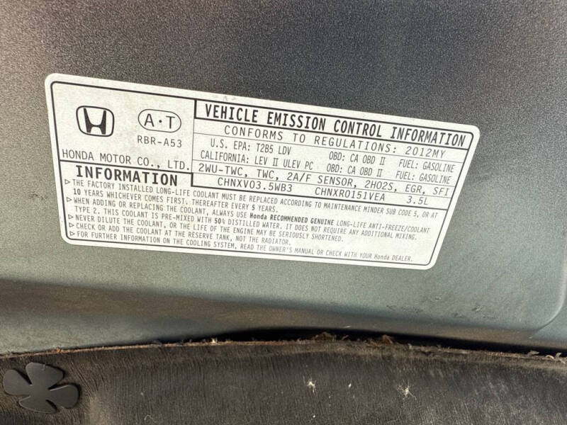 2012 Honda Crosstour