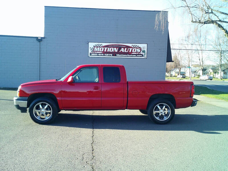 2005 Chevrolet Silverado 1500 for sale at Motion Autos in Longview WA