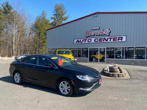 2015 Chrysler 200 for sale at North Berwick Auto Center in Berwick ME