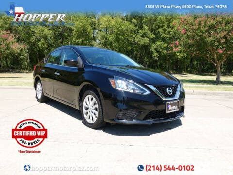 2019 Nissan Sentra for sale at HOPPER MOTORPLEX in Plano TX