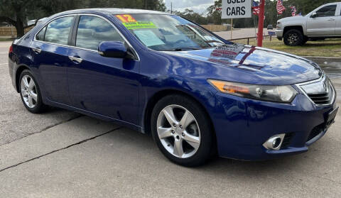 2012 Acura TSX for sale at VSA MotorCars in Cypress TX