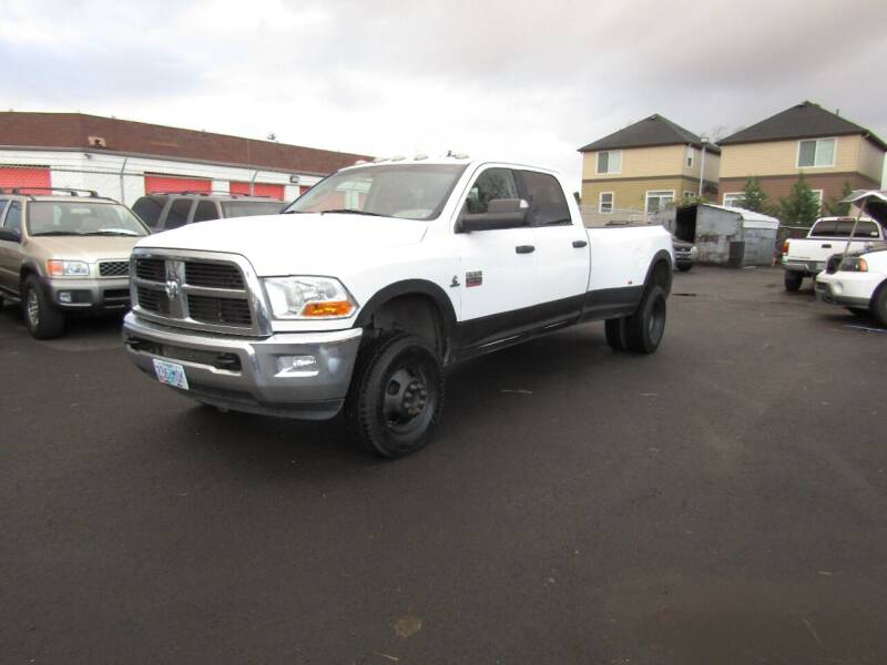 2010 Dodge Ram Pickup 3500 for sale at ARISTA CAR COMPANY LLC in Portland OR