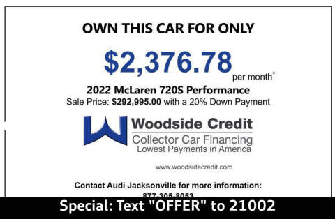 2022 McLaren 720S Spider Performance