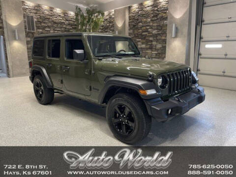 2022 Jeep Wrangler Unlimited for sale at Auto World Used Cars in Hays KS
