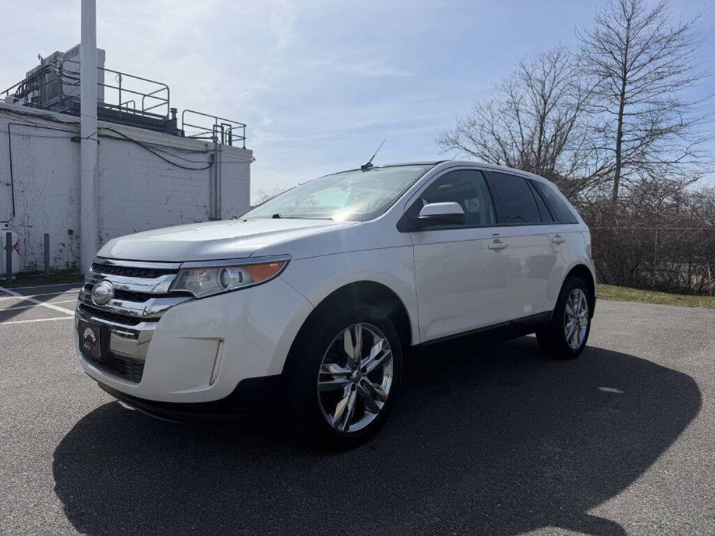 White 2014 Ford Edge SEL AWD SEL 4dr Crossover 2