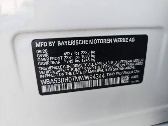 2021 BMW 5 Series 530i