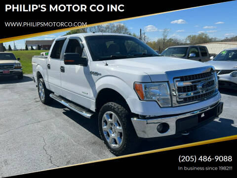 2014 Ford F-150 for sale at PHILIP'S MOTOR CO INC in Haleyville AL