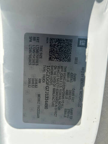 2018 Chevrolet Express 3500