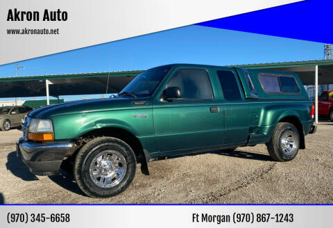 1999 Ford Ranger for sale at Akron Auto in Akron CO