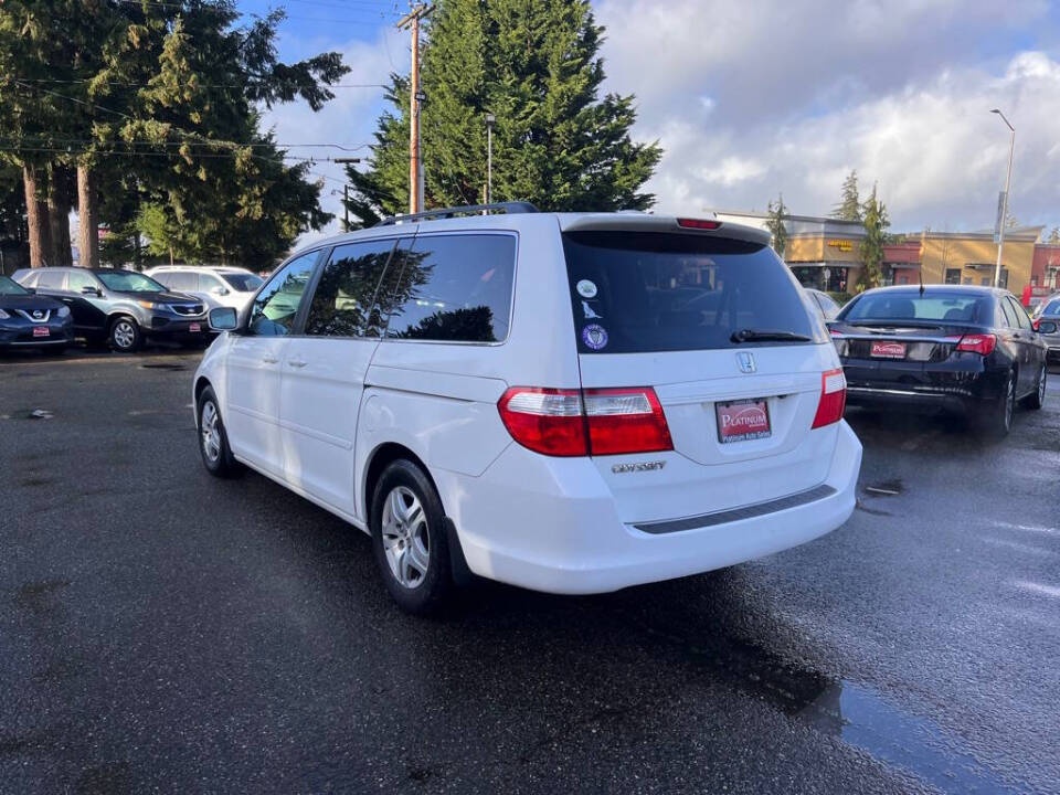 2006 Honda Odyssey for sale at PLATINUM AUTO SALES INC in Lacey, WA