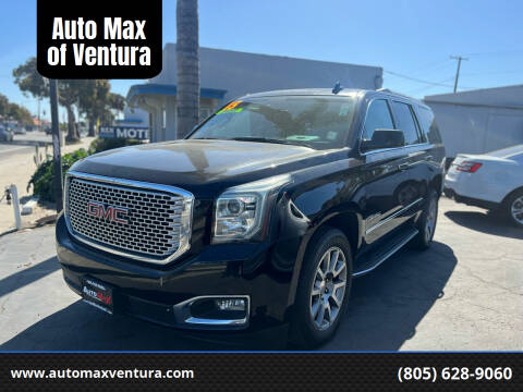 2015 GMC Yukon for sale at Auto Max of Ventura in Ventura CA